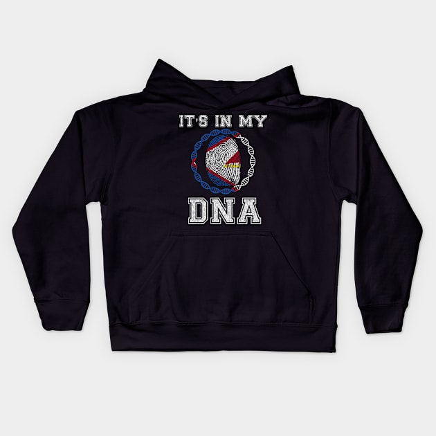 American Samoa  It's In My DNA - Gift for American Samoan From American Samoa Kids Hoodie by Country Flags